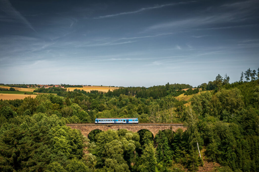 Viadukt Nová Ves u Pacova, Regionova, České dráhy